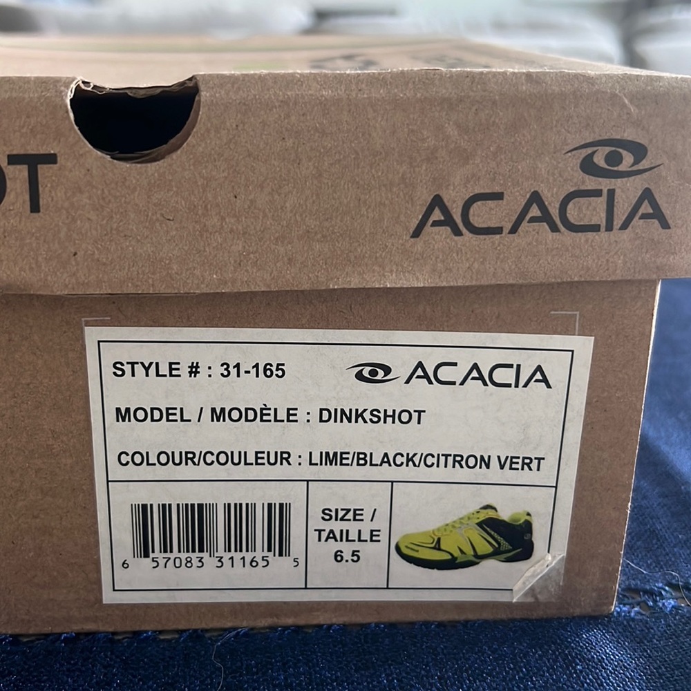 Acacia Pickleball sneakers. Size 8. Never worn. Brand new in box.